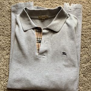 Burberry Polo Gray Size XL